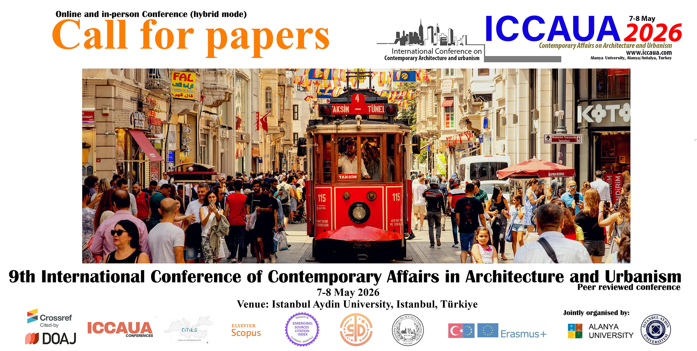 International Conference of Contemporary Affairs in Architecture and Urbanism