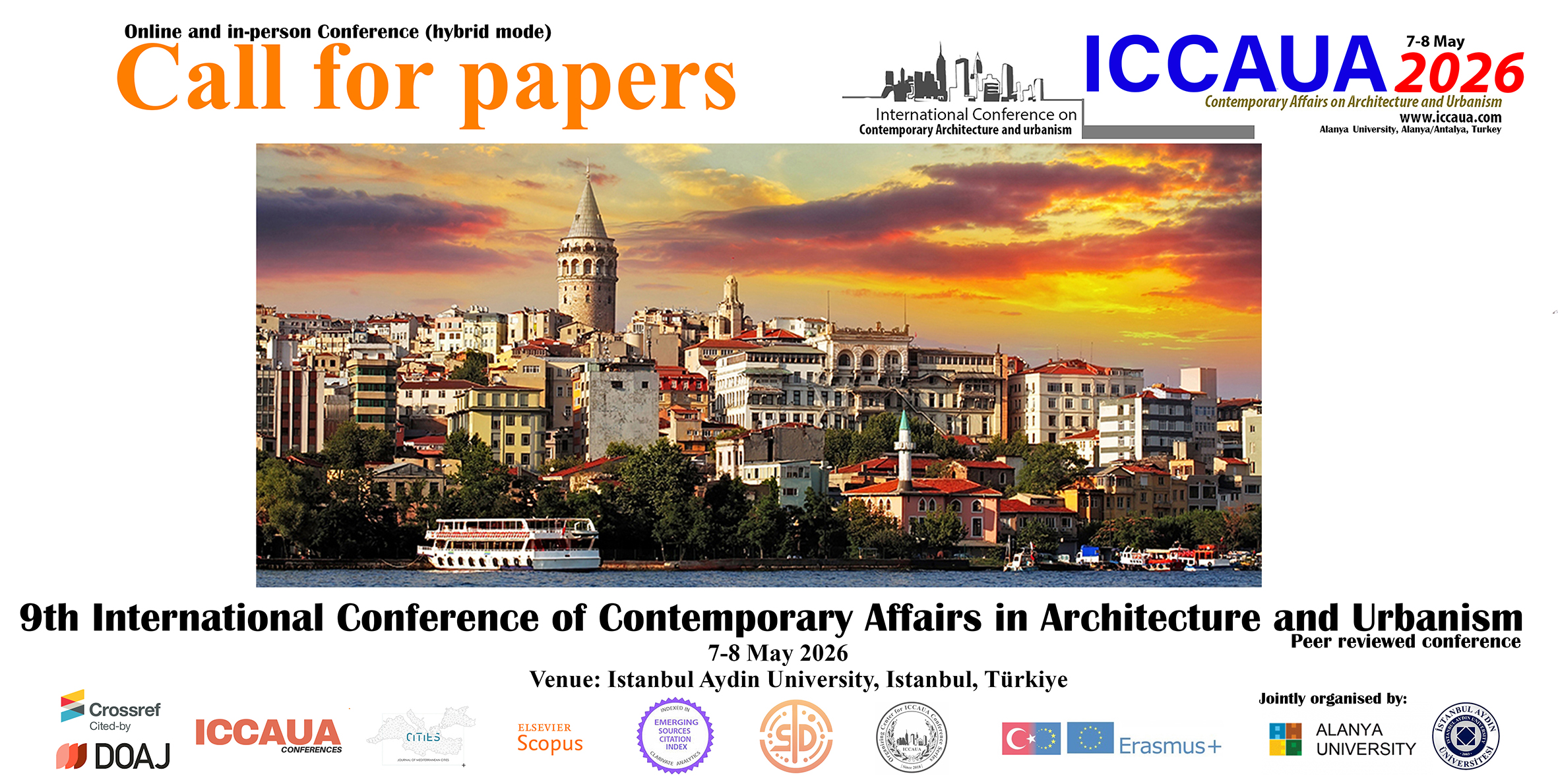 International Conference of Contemporary Affairs in Architecture and Urbanism